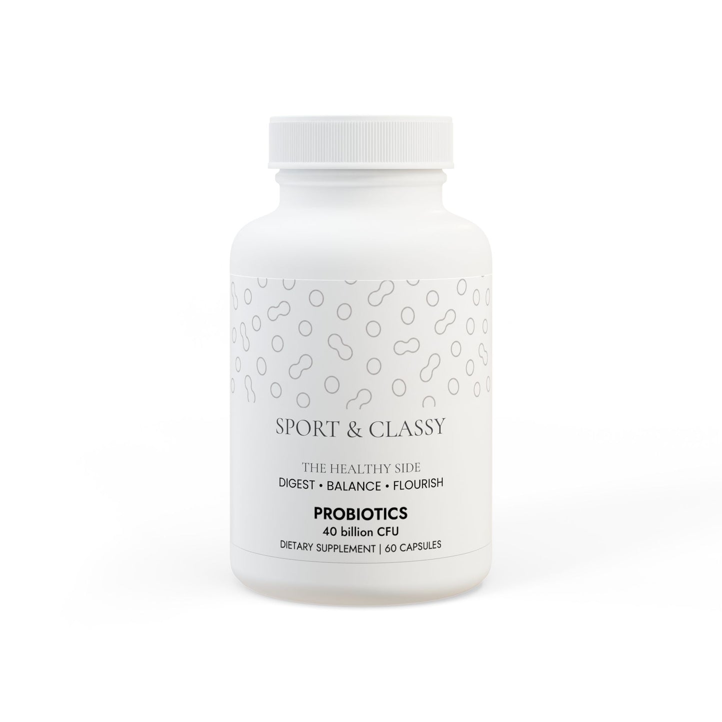 Probiotics 40 Billion CFU | Salud Digestiva e Inmunidad – 60 Cápsulas