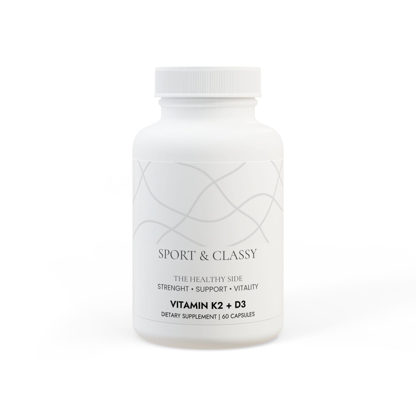 Vitamin K2 + D3 | Huesos, Corazón e Inmunidad – 60 Cápsulas